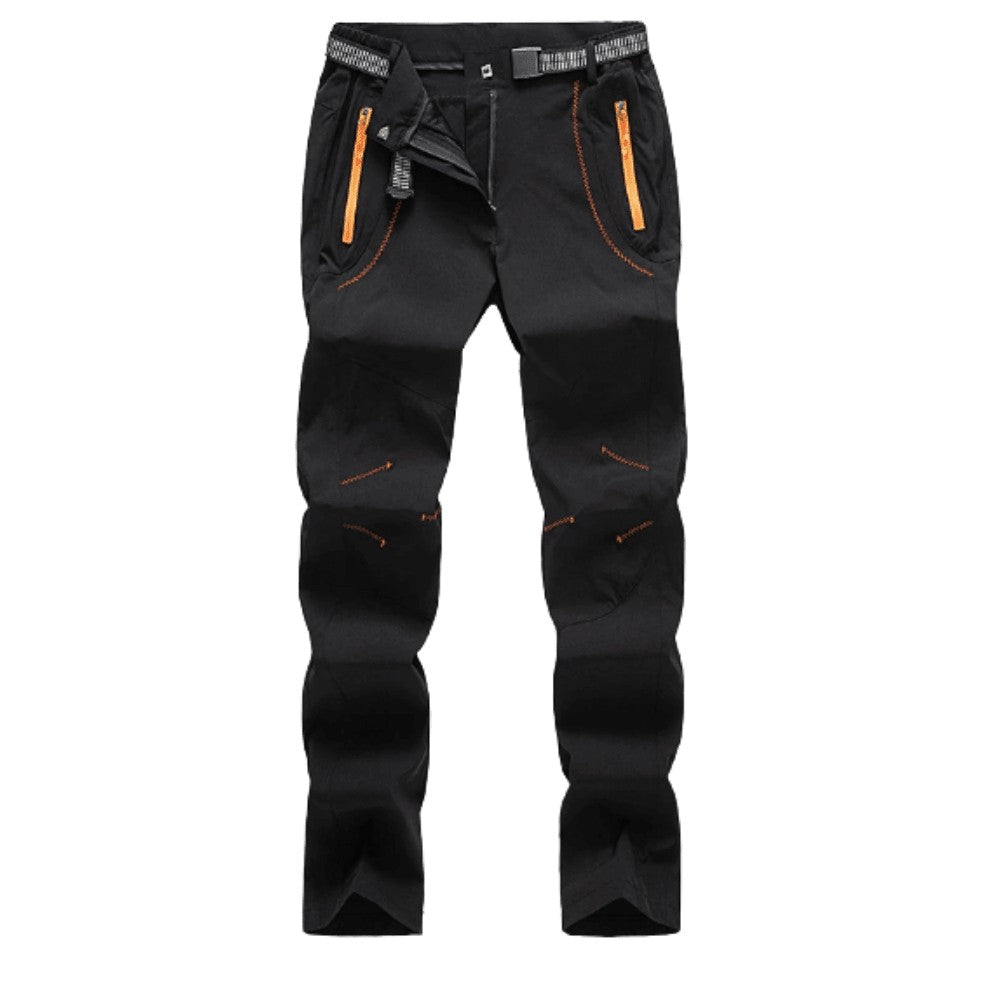 Women's Hiking Pants – Fleece-Lined Water-Resistant - Black