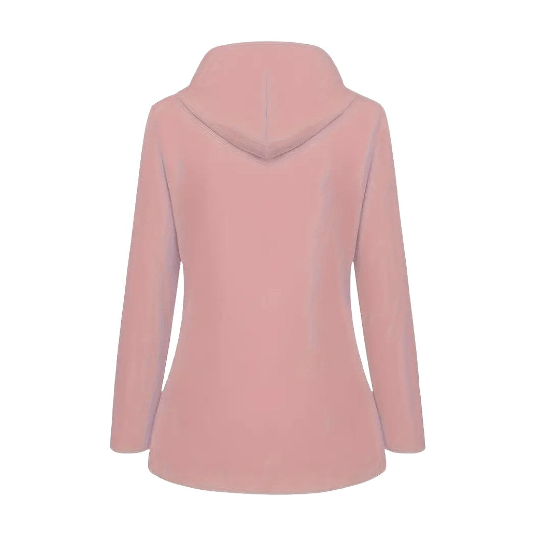 Women's Rain Jacket – Waterproof Windproof Storm-Flap Hooded