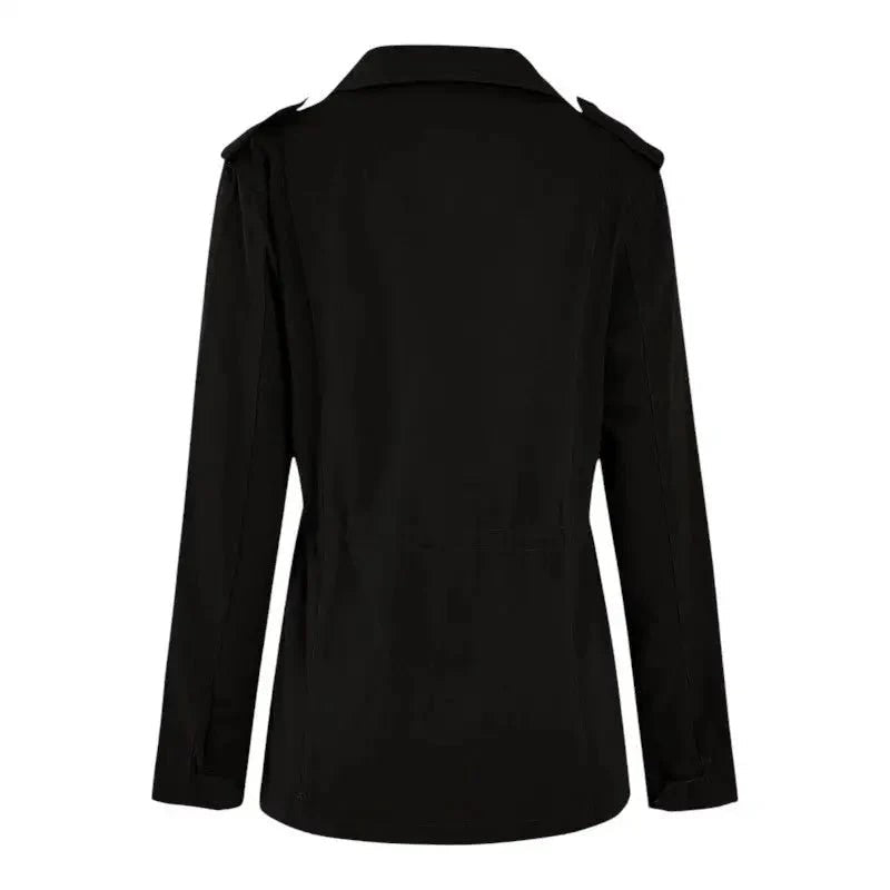 Women's Walking Jacket – Windproof Adjustable-Waist Layer