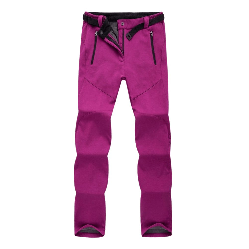 Women's Waterproof Hiking Pants – Insulated Fleece-Lined