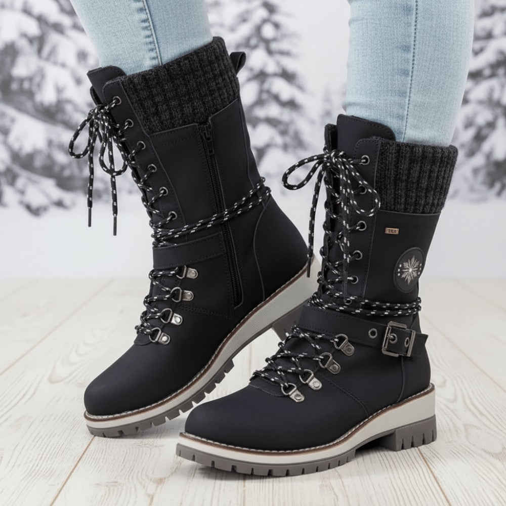 Women's Winter Boots – Insulated Water-Resistant Grip Sole