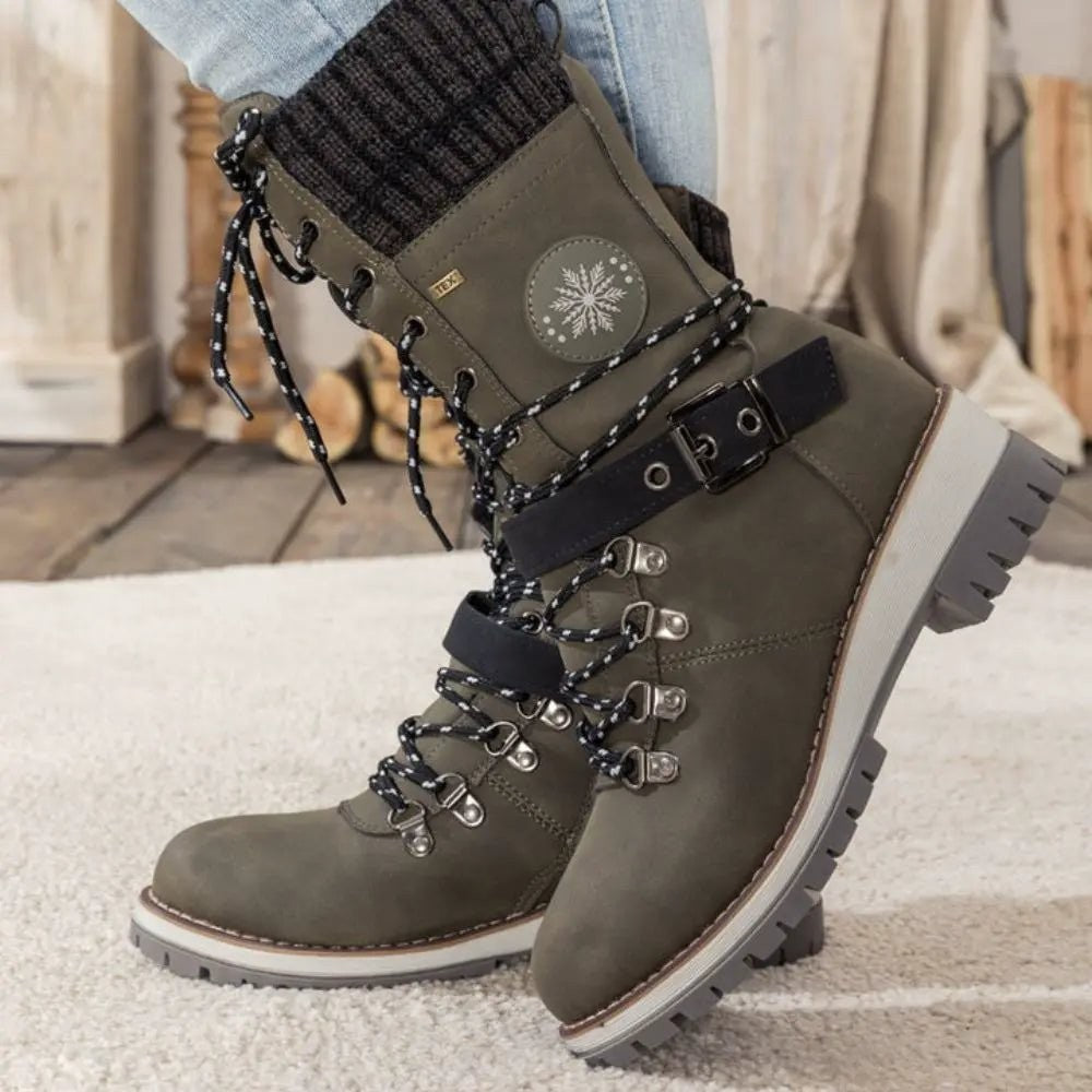 Women's Winter Boots – Insulated Water-Resistant Grip Sole
