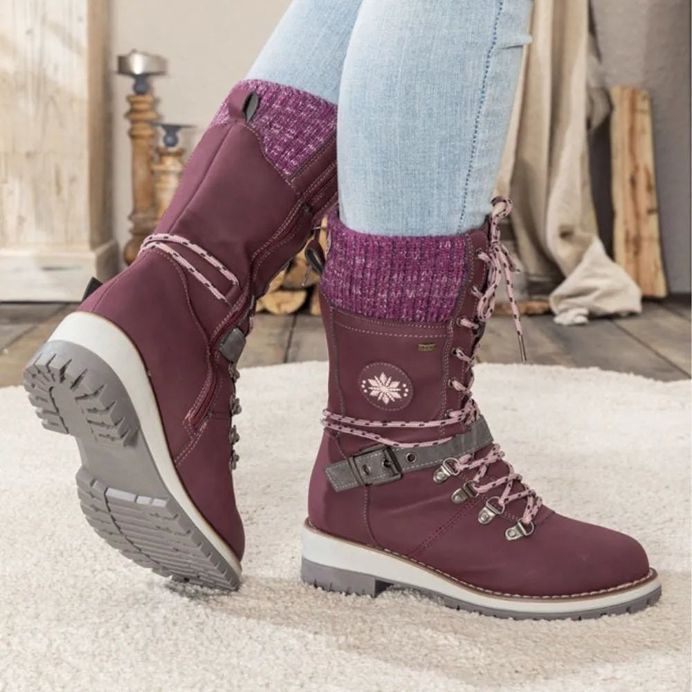 Women's Winter Boots – Insulated Water-Resistant Grip Sole