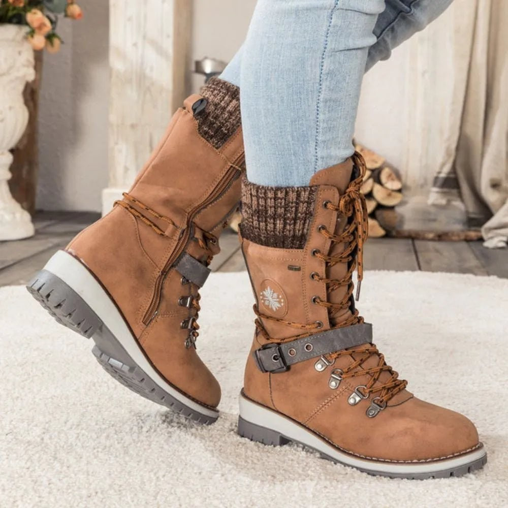 Women's Winter Boots – Insulated Water-Resistant Grip Sole