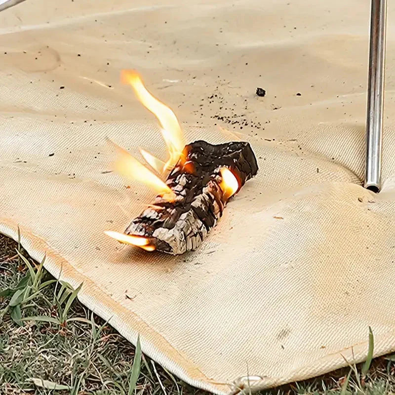 Fire-Resistant BBQ Mat Heat Resistant Fire Pit Floor Protection