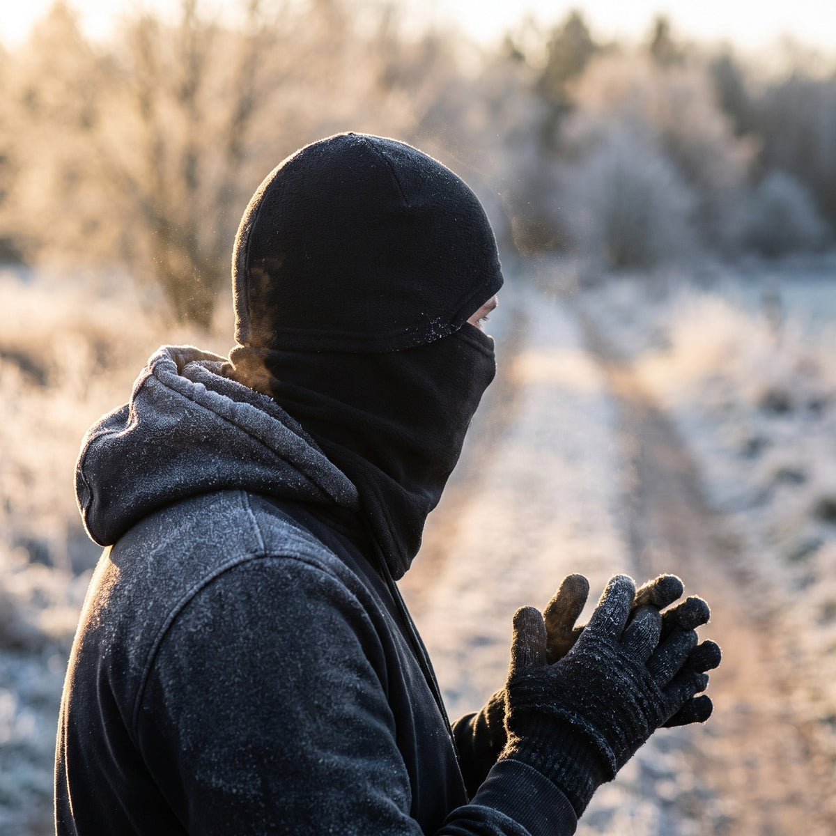 3-Piece Winter Set – Touchscreen Gloves, Fleece Socks & Balaclava