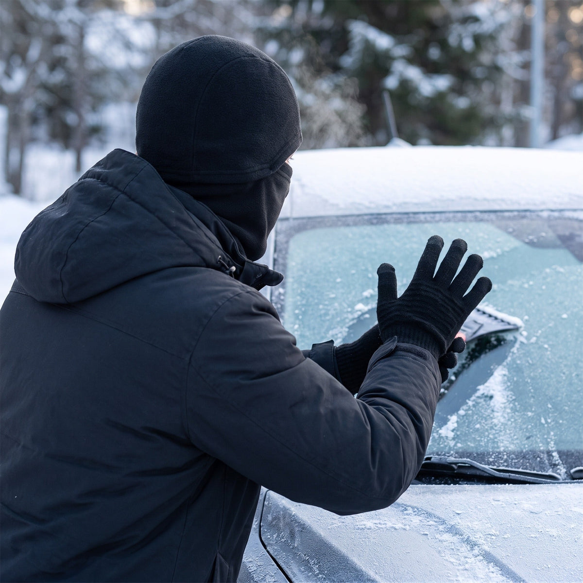 3-Piece Winter Set – Touchscreen Gloves, Fleece Socks & Balaclava