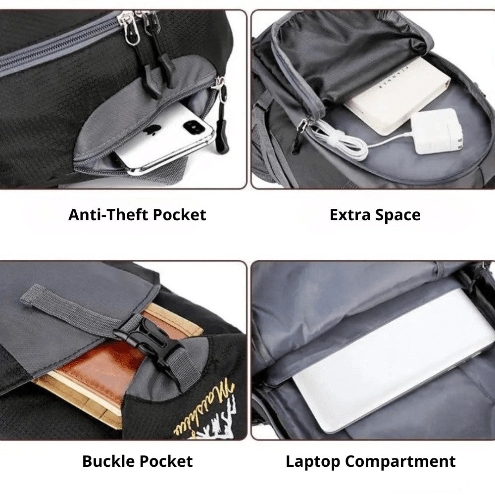 40L Hiking Backpack – Water-Resistant Trekking Pack