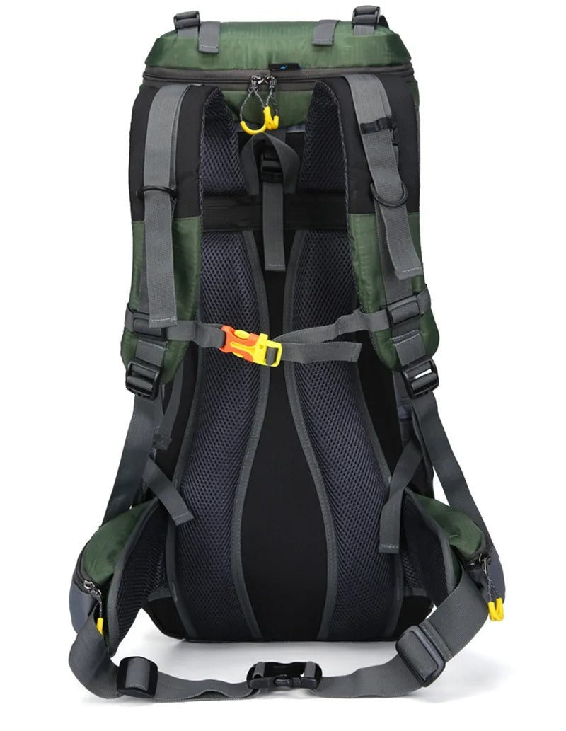 60L Backpack – Waterproof Hiking Trekking Travel Pack