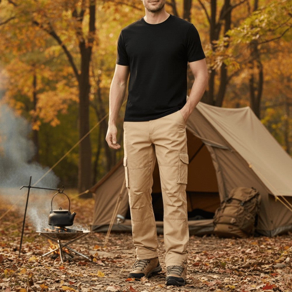 Cargo Hiking Pants – Breathable Adjustable Multi-Pocket