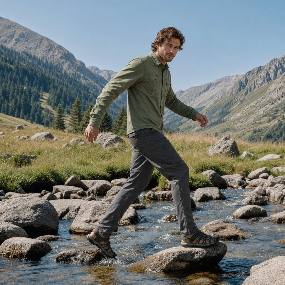 Cotton Canvas Shirt – Durable Breathable Long-Sleeve Outdoor