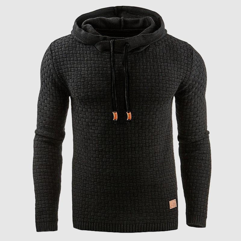 Cotton Hoodie – Lightweight Textured Outdoor Sweatshirt