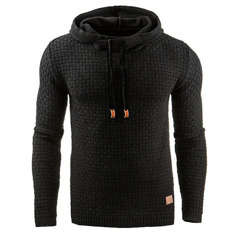 Cotton Hoodie – Lightweight Textured Outdoor Sweatshirt