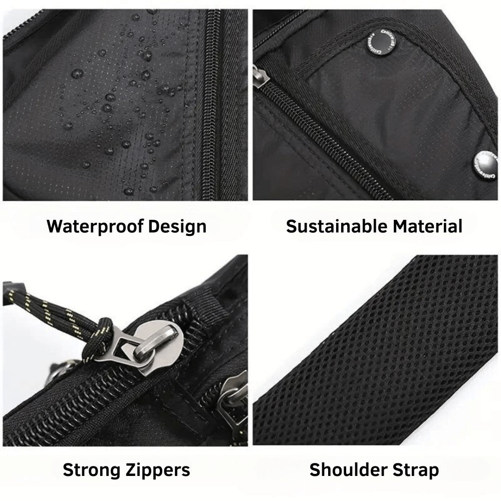 Crossbody Bag – Weather-Resistant Anti-Theft Secure Sling