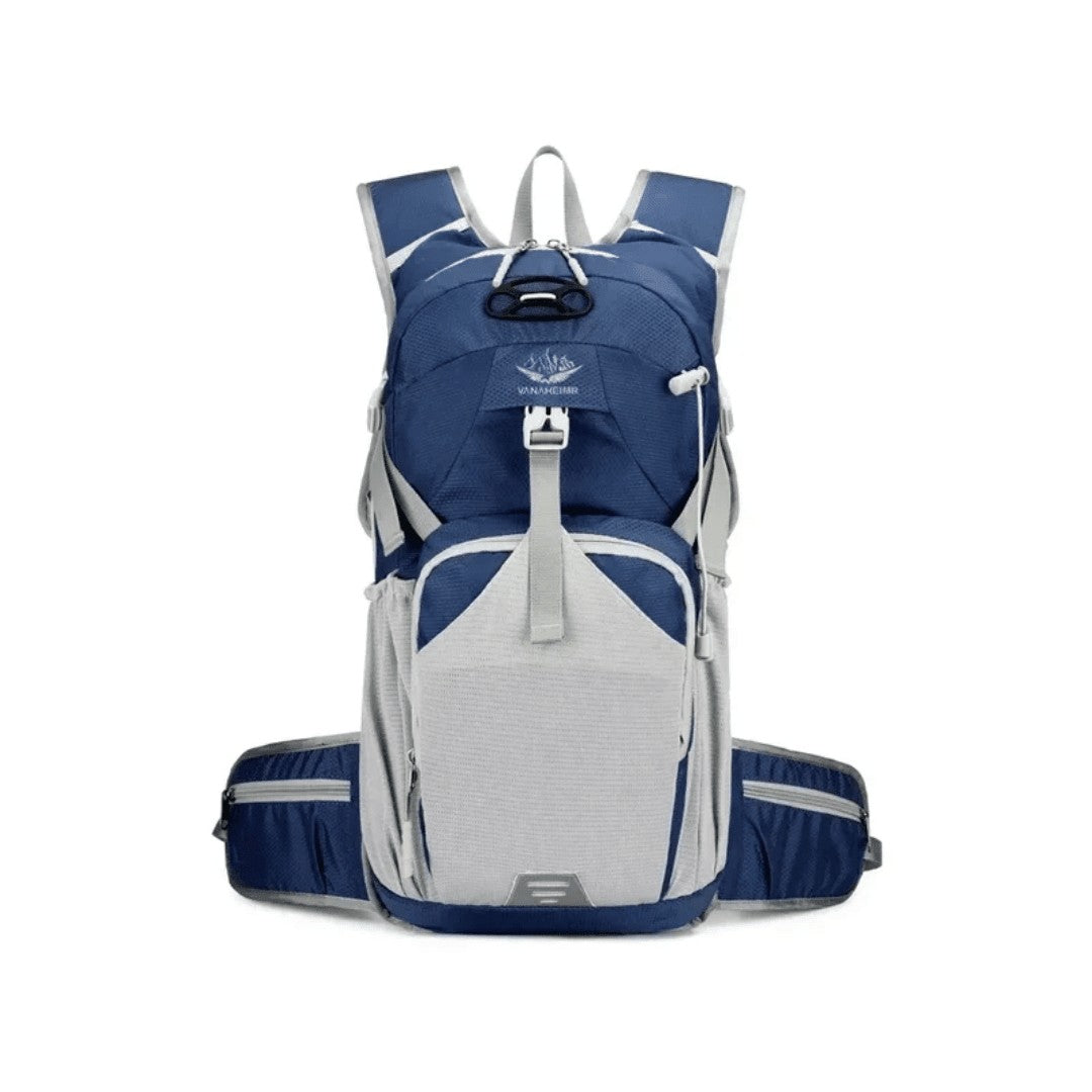 Cycling Backpack 20L – Water-Resistant Reflective Pack - Navy Blue