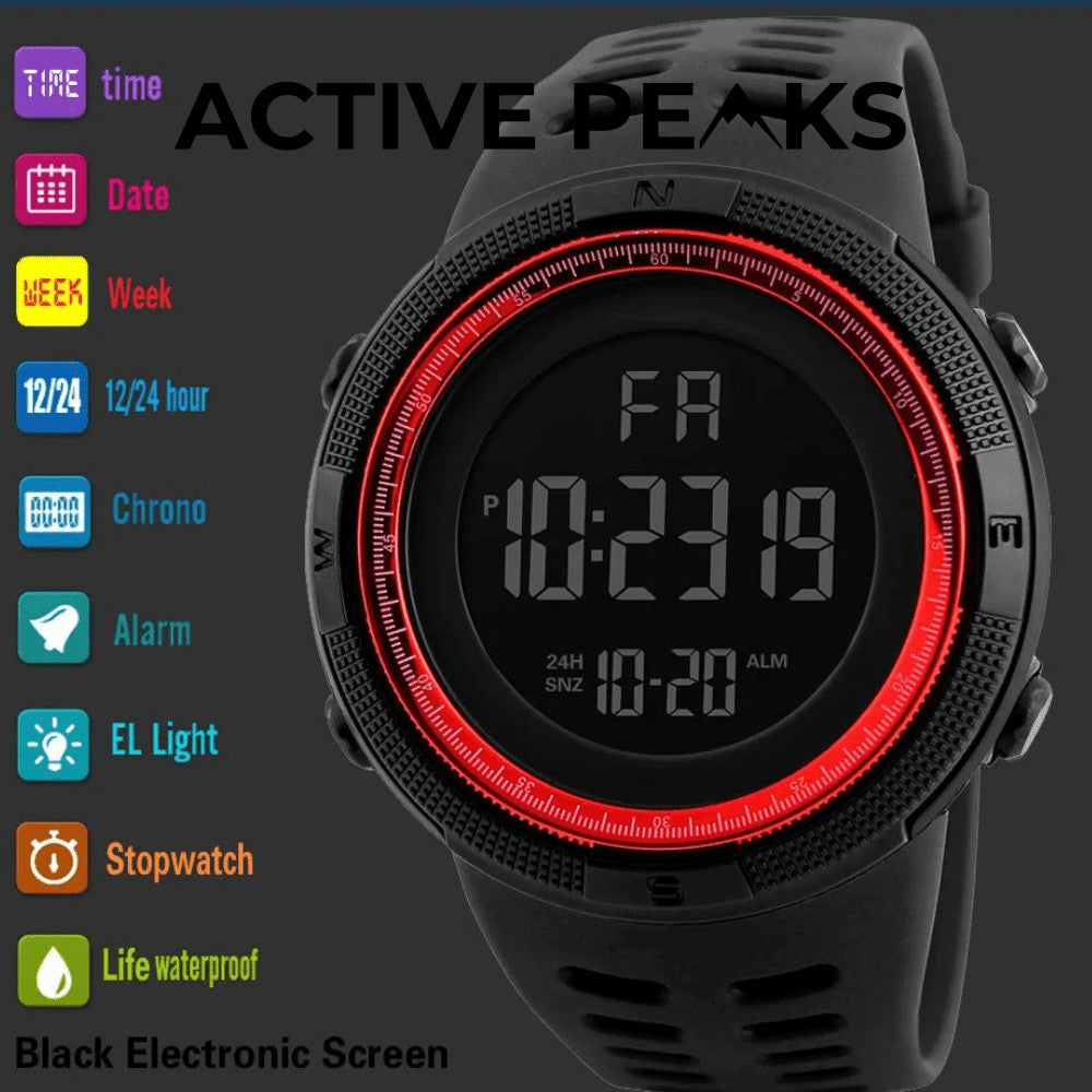 Digital Sports Watch – Luminous Multifunction LED