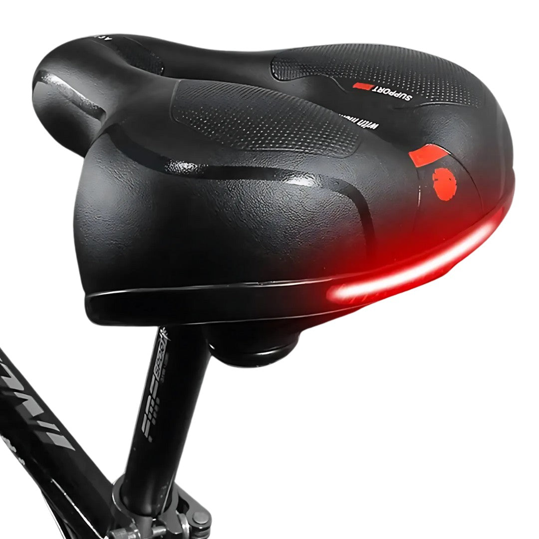 Ergonomic Bike Saddle – Memory Foam Shock-Absorbing Seat