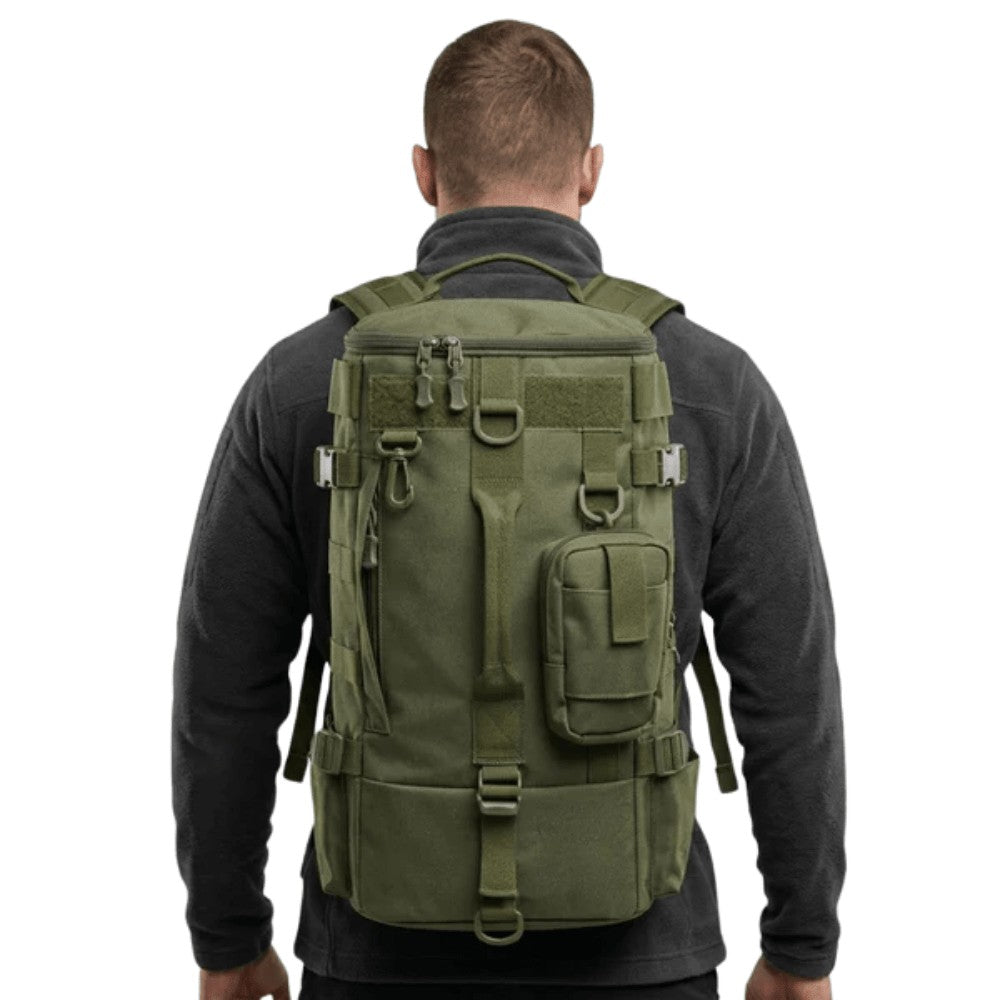 Fishing Backpack – Water-Resistant Rod-Holder MOLLE Pack