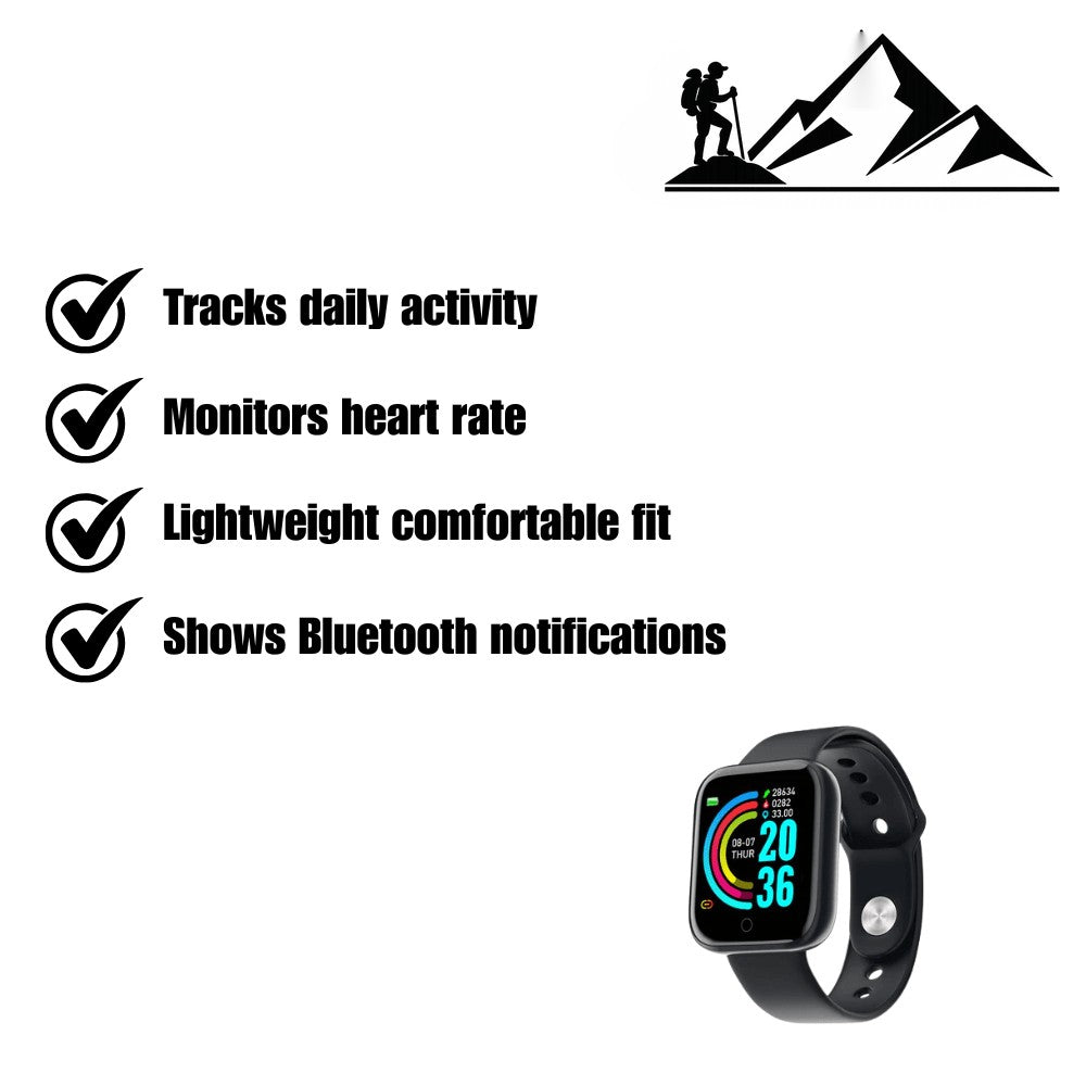 Fitness Watch – Lightweight IP67 Activity Tracker