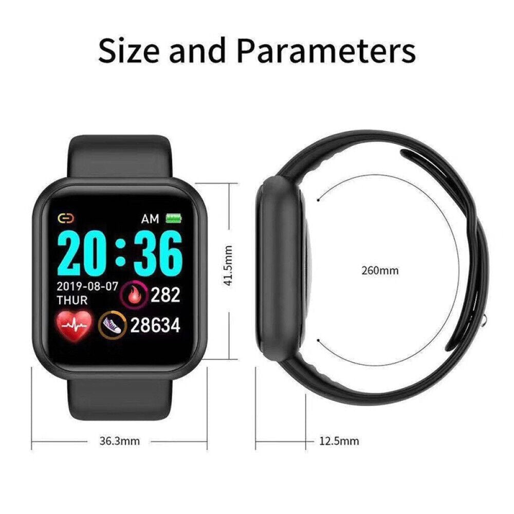 Fitness Watch – Lightweight IP67 Activity Tracker