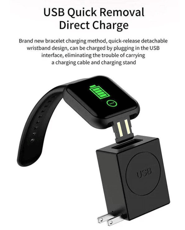 Fitness Watch – Lightweight IP67 Activity Tracker