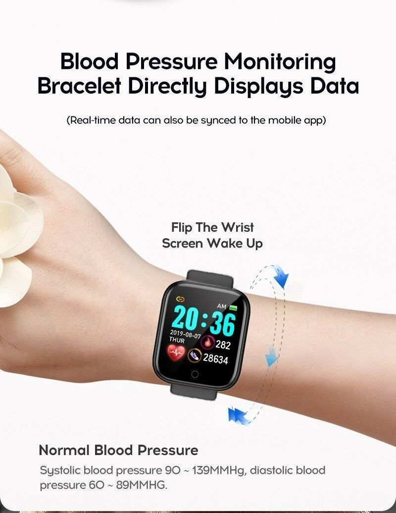 Fitness Watch – Lightweight IP67 Activity Tracker