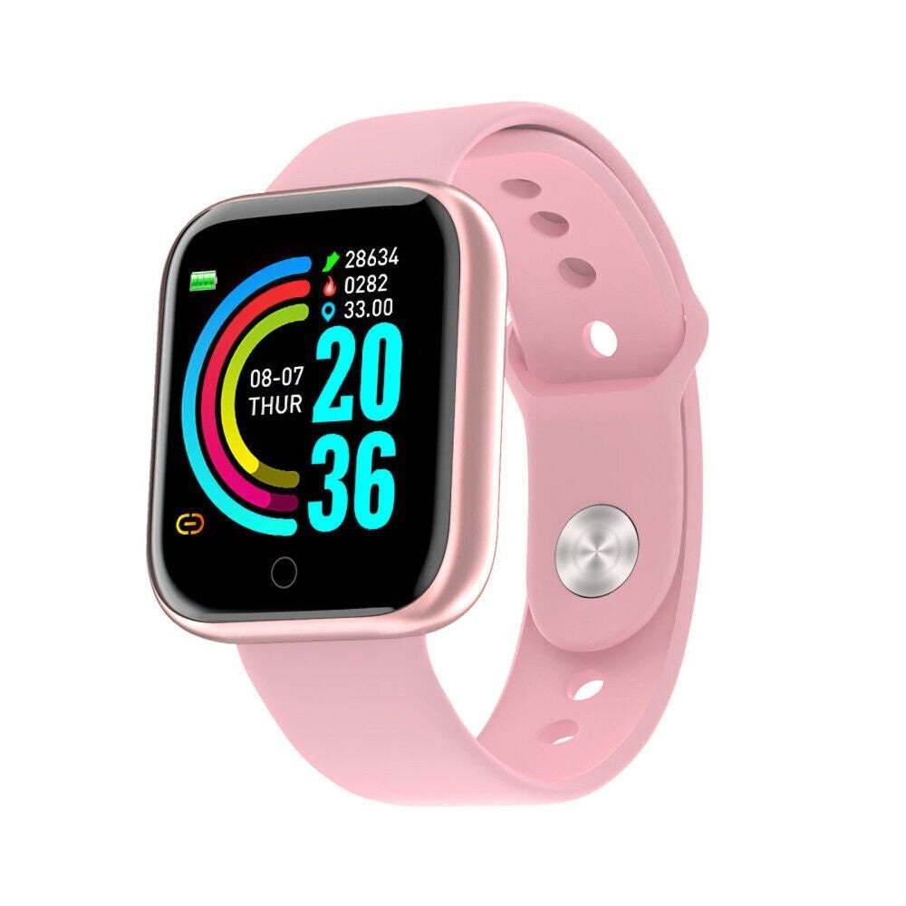 Fitness Watch – Lightweight IP67 Activity Tracker - Pink
