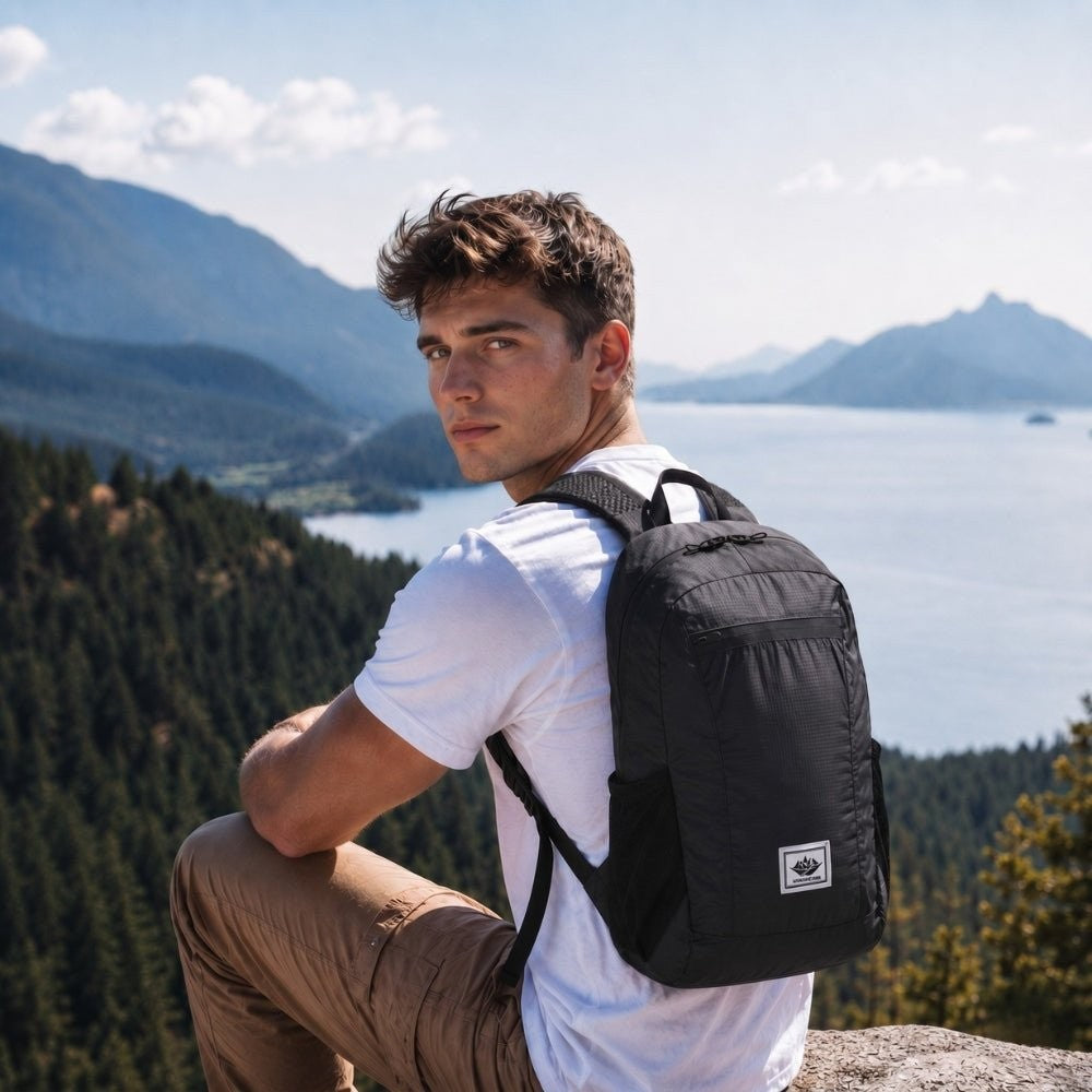 Foldable 20L Backpack – Ultralight Water-Resistant Ripstop