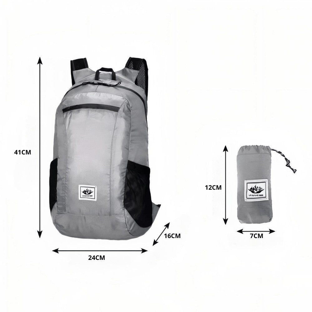 Foldable 20L Backpack – Ultralight Water-Resistant Ripstop