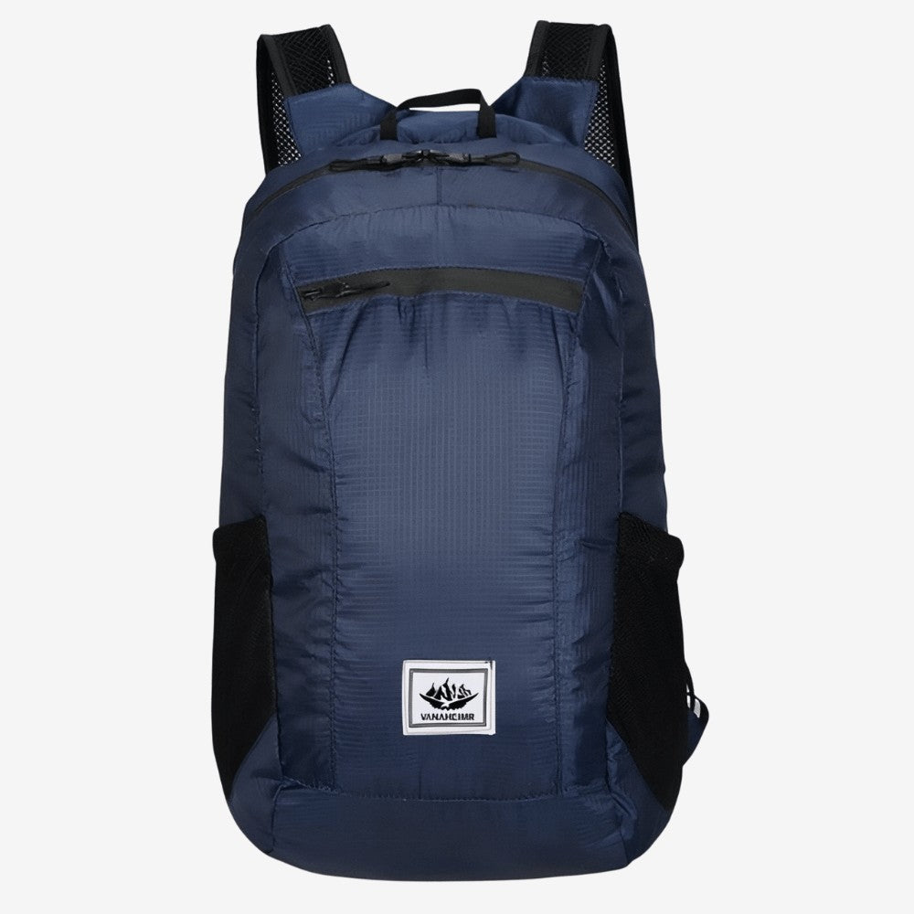 Foldable 20L Backpack – Ultralight Water-Resistant Ripstop - Navy Blue