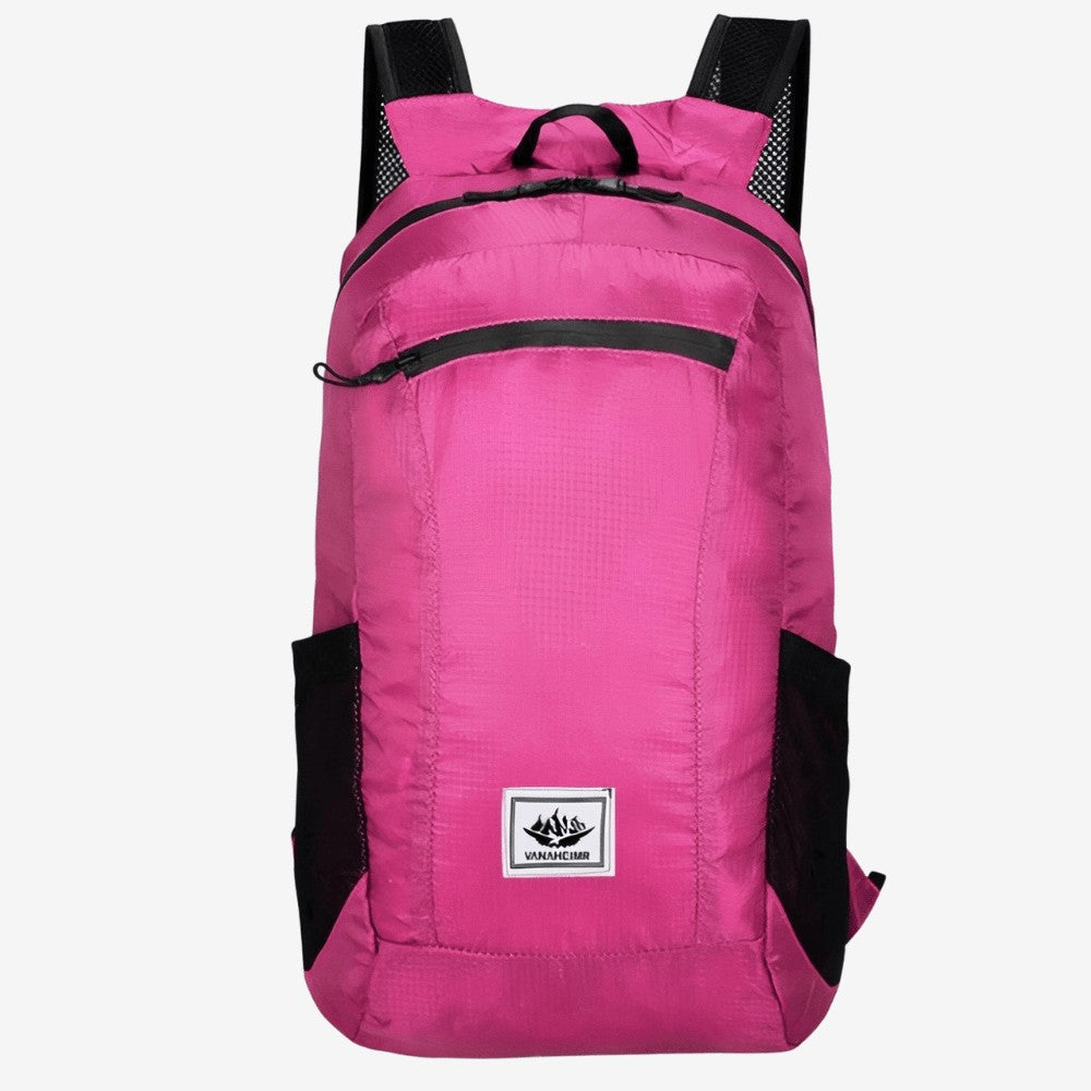 Foldable 20L Backpack – Ultralight Water-Resistant Ripstop - Pink