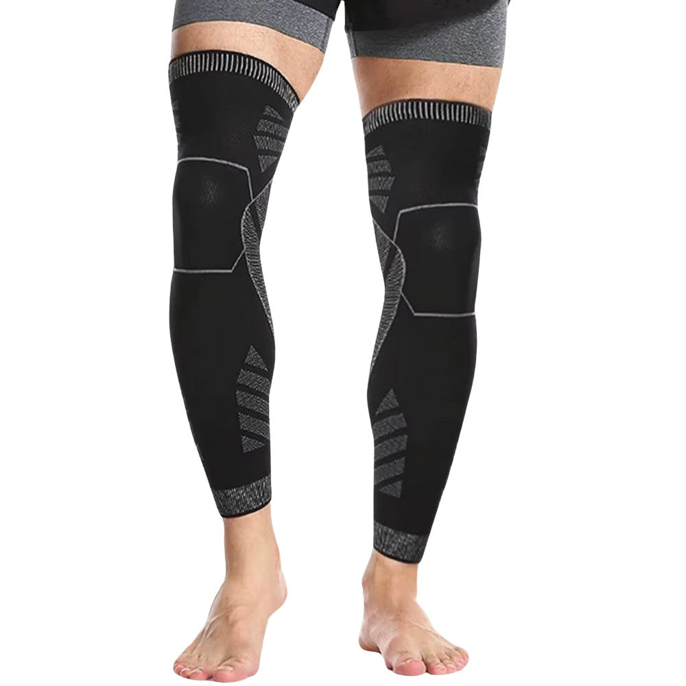 Full-Length Knee Sleeves – Compression Support Pair