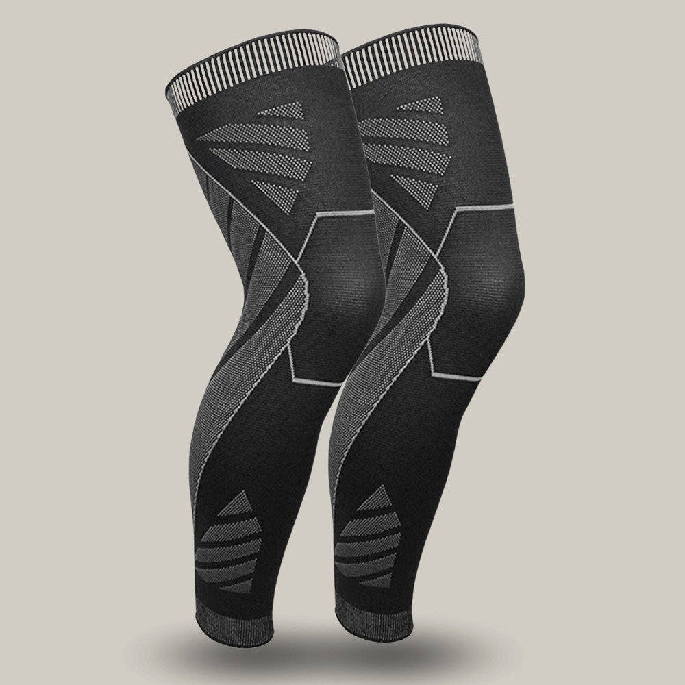 Full-Length Knee Sleeves – Compression Support Pair