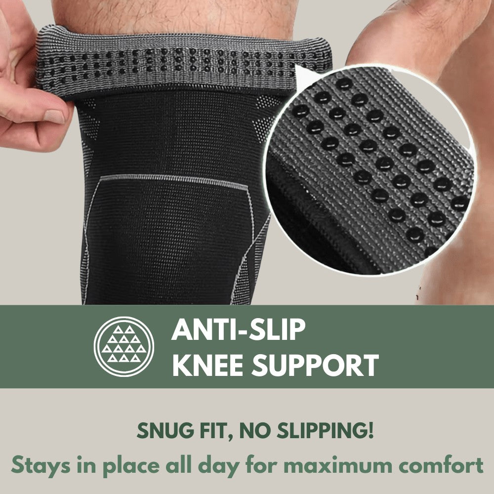 Full-Length Knee Sleeves – Compression Support Pair