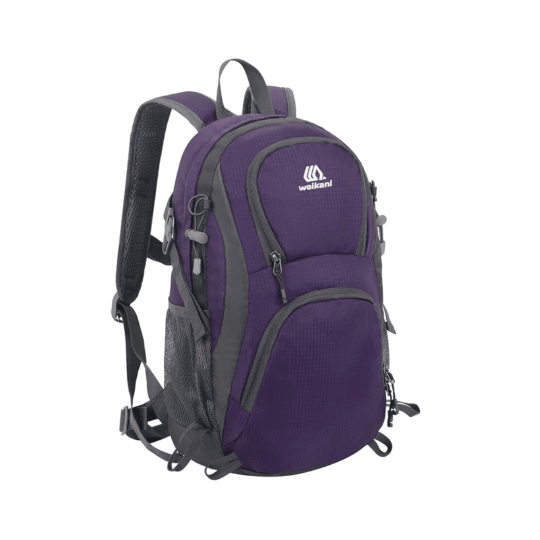 Hiking Backpack – Lightweight Water-Resistant Daypack - Purple