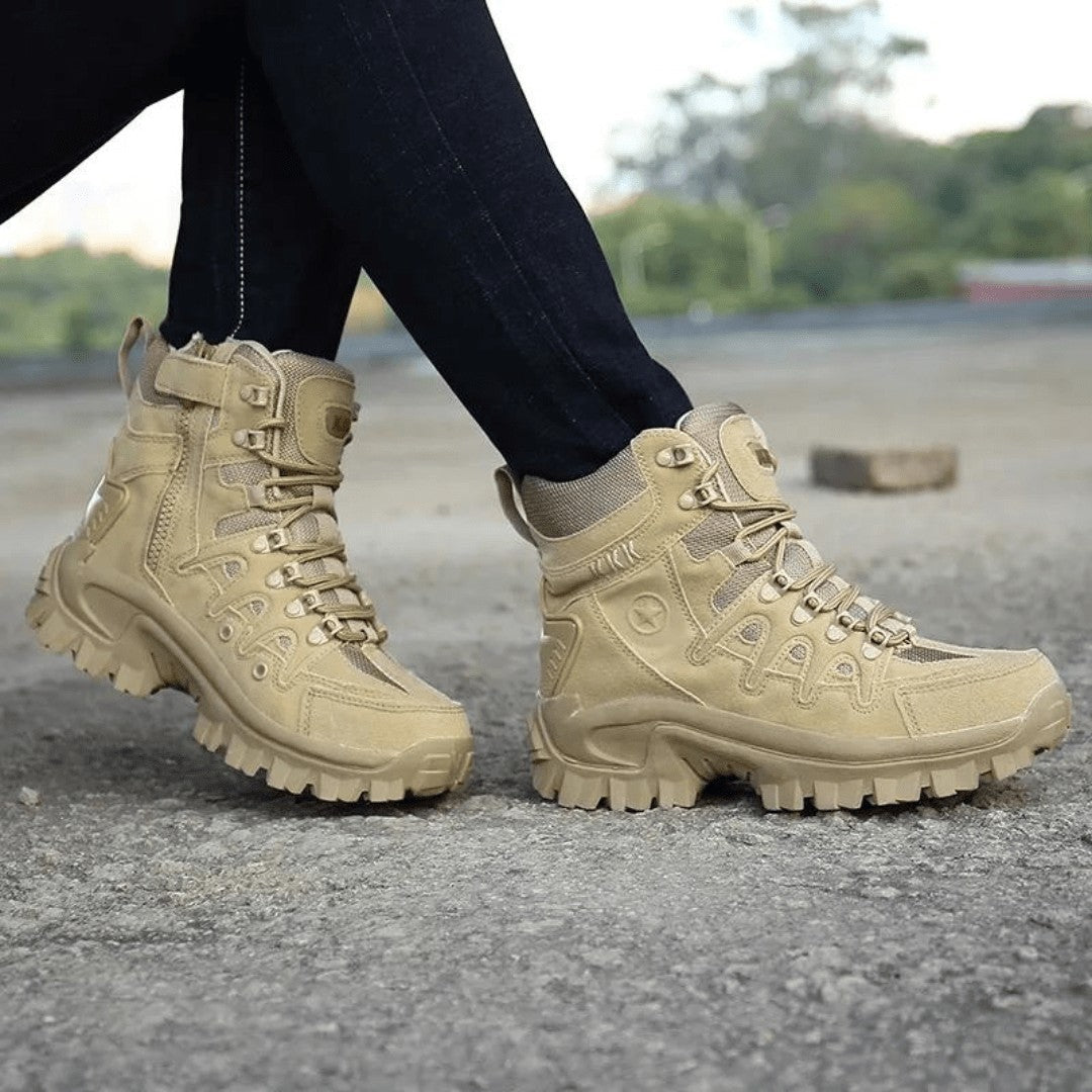 Hiking Boots – Waterproof Lightweight Lace-Up Zip
