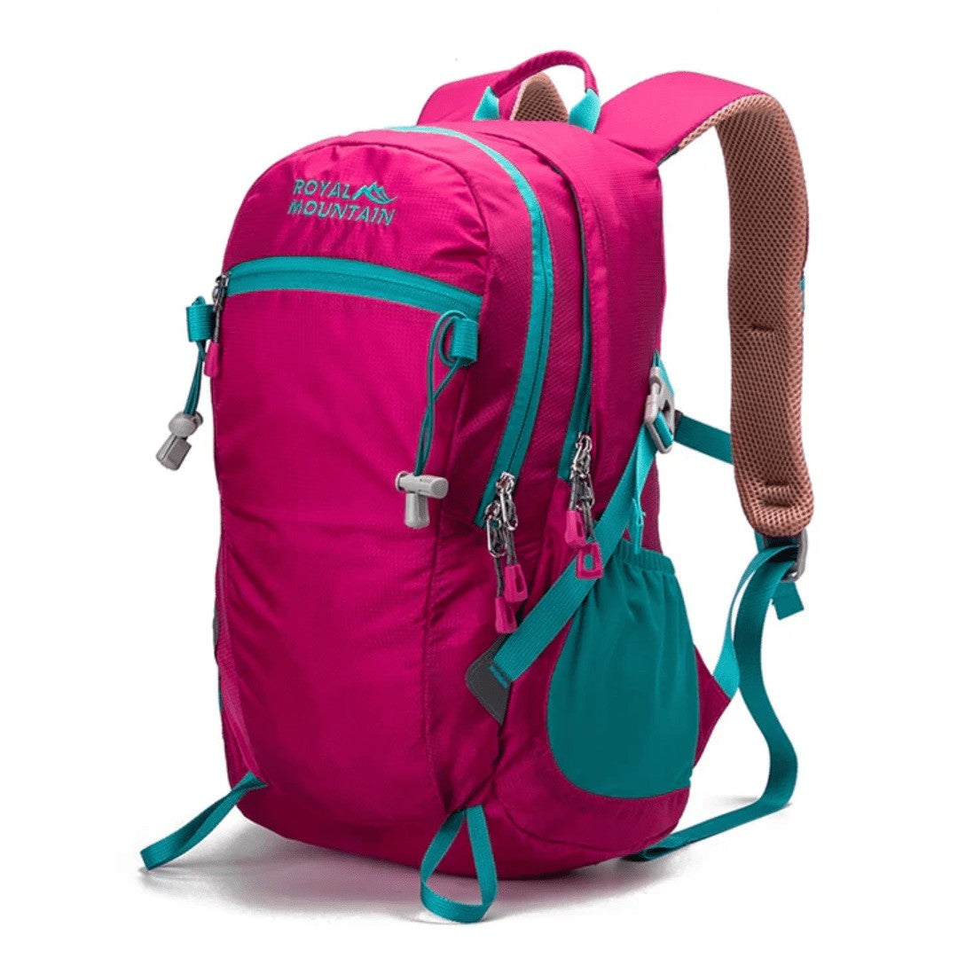 Hiking Daypack – Water-Resistant Lightweight Backpack - Pink