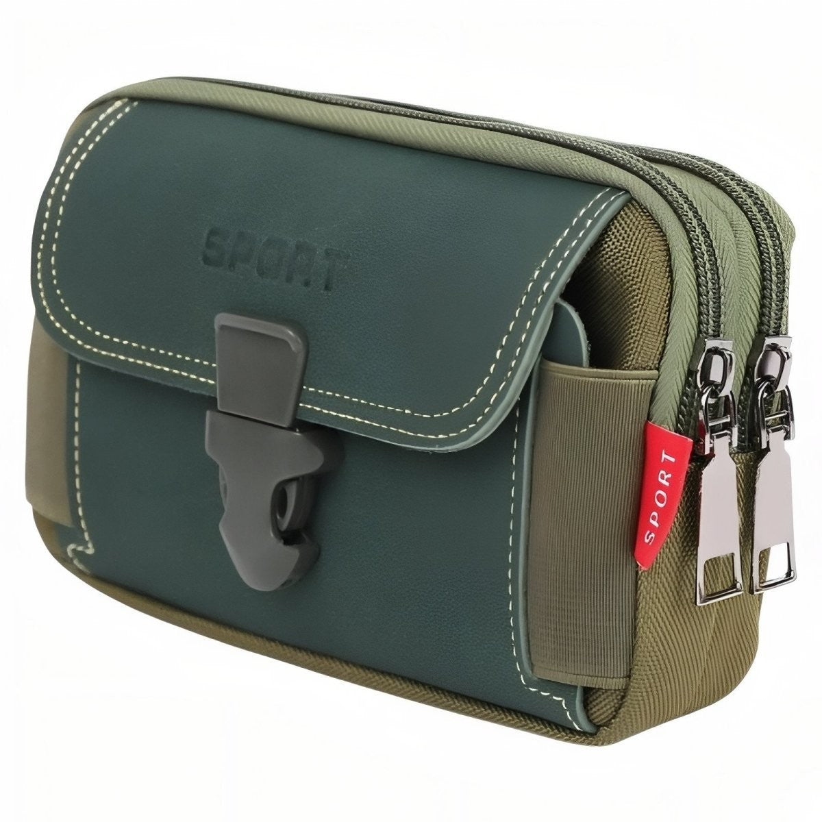 Hiking Pouch – Compact Belt-Attachment Zip Organizer