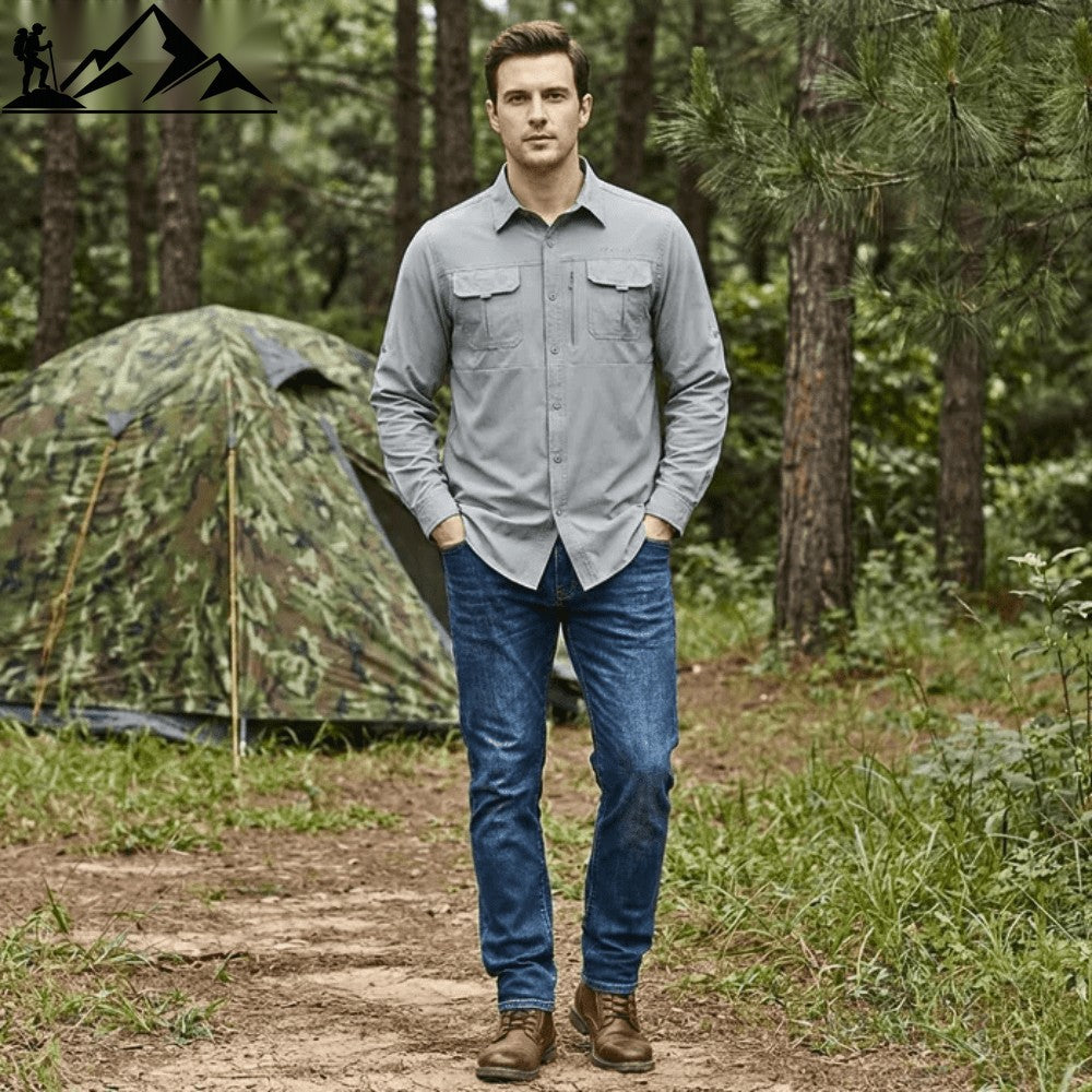 Hiking Shirt – Lightweight Breathable Long-Sleeve Quick-Dry