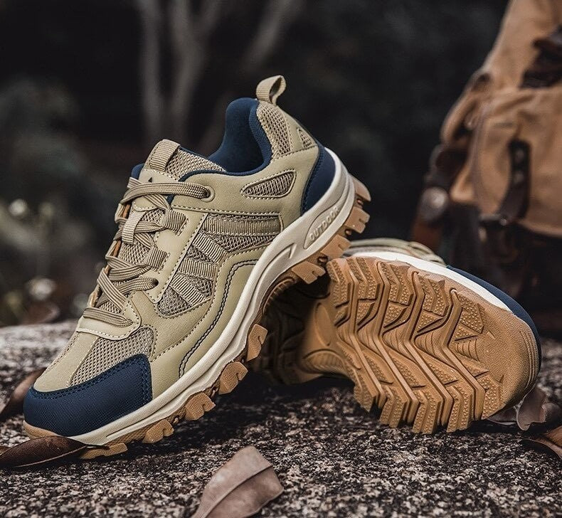 Hiking Shoes – Lightweight Breathable Cushioned Grip Sneakers