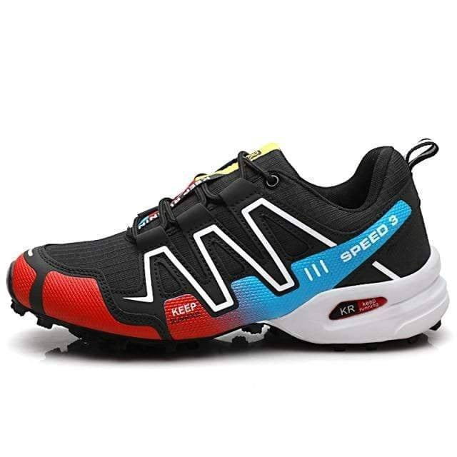 Hiking Shoes – Rugged Non-Slip Breathable Canvas Sneakers - Black