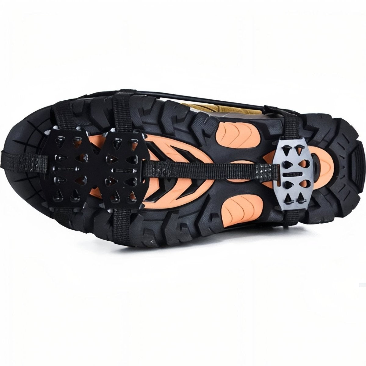 Ice Crampons – 24-Spike Stainless Steel Winter Traction