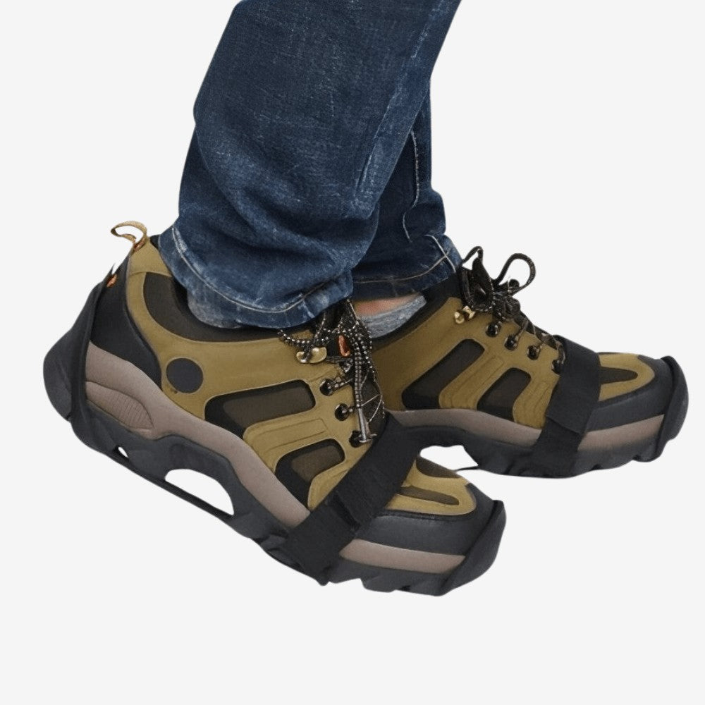 Ice Crampons – Lightweight 11-Spike Winter Traction Cleats