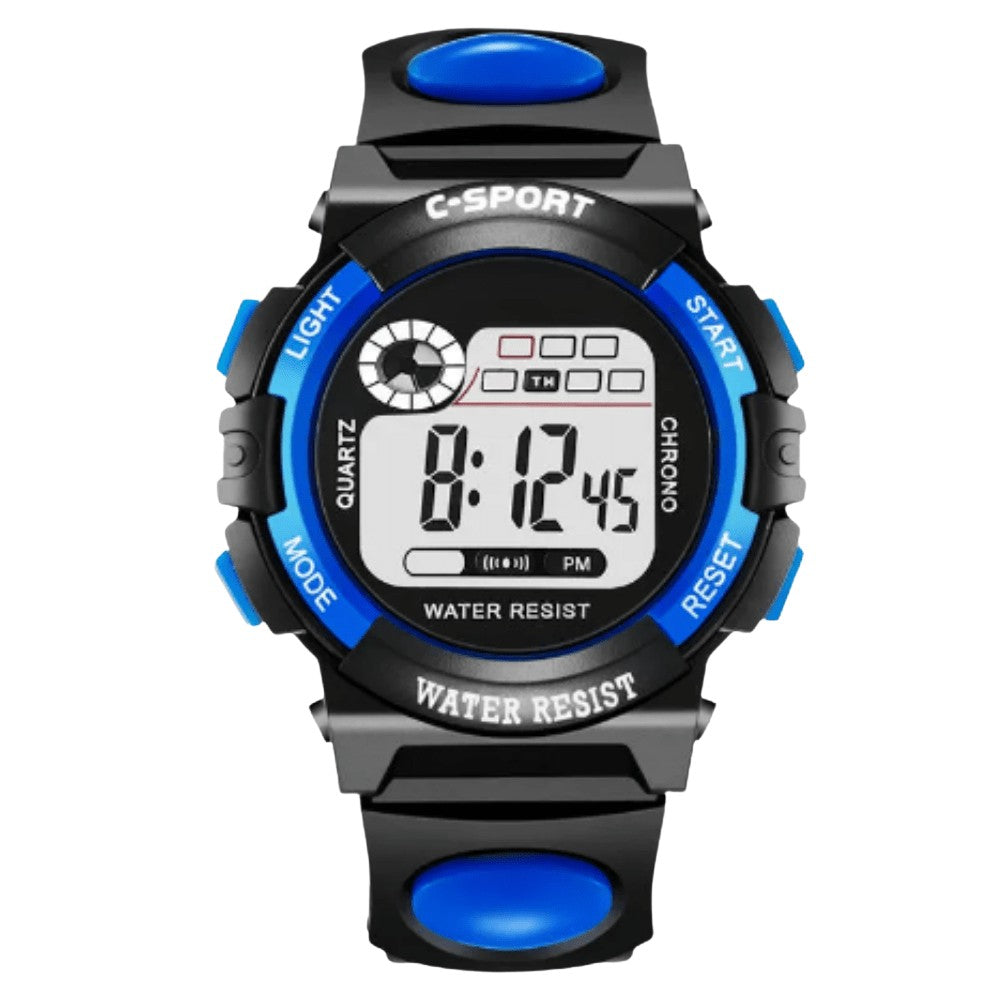 Kids Digital Watch – Lightweight Splash-Resistant Outdoor - Blue