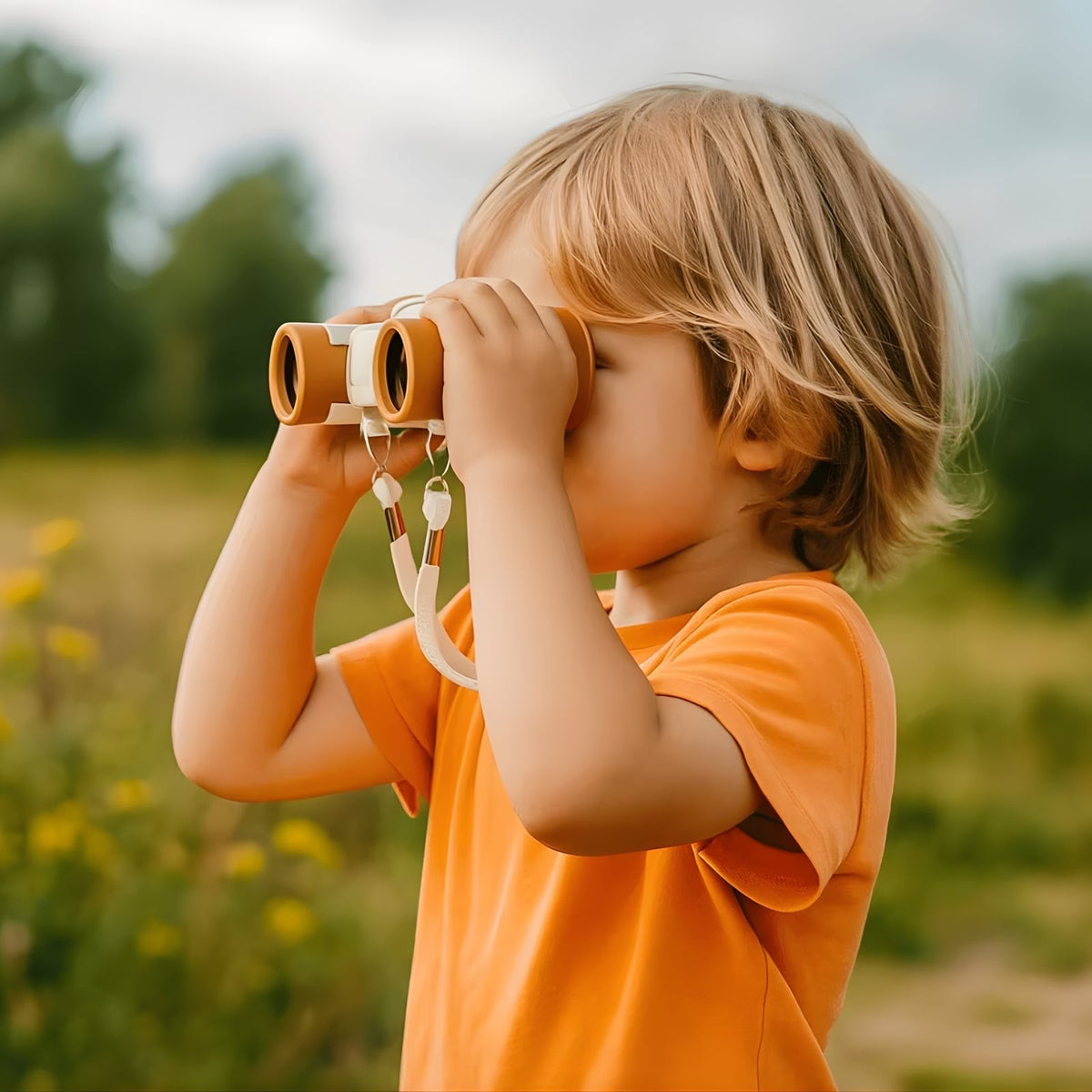 Kids Hiking Binoculars – Compact Lightweight Nature Optics