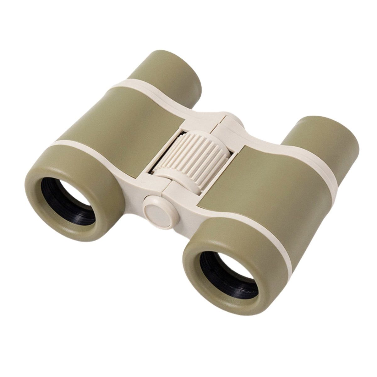 Kids Hiking Binoculars – Compact Lightweight Nature Optics - Olive Green