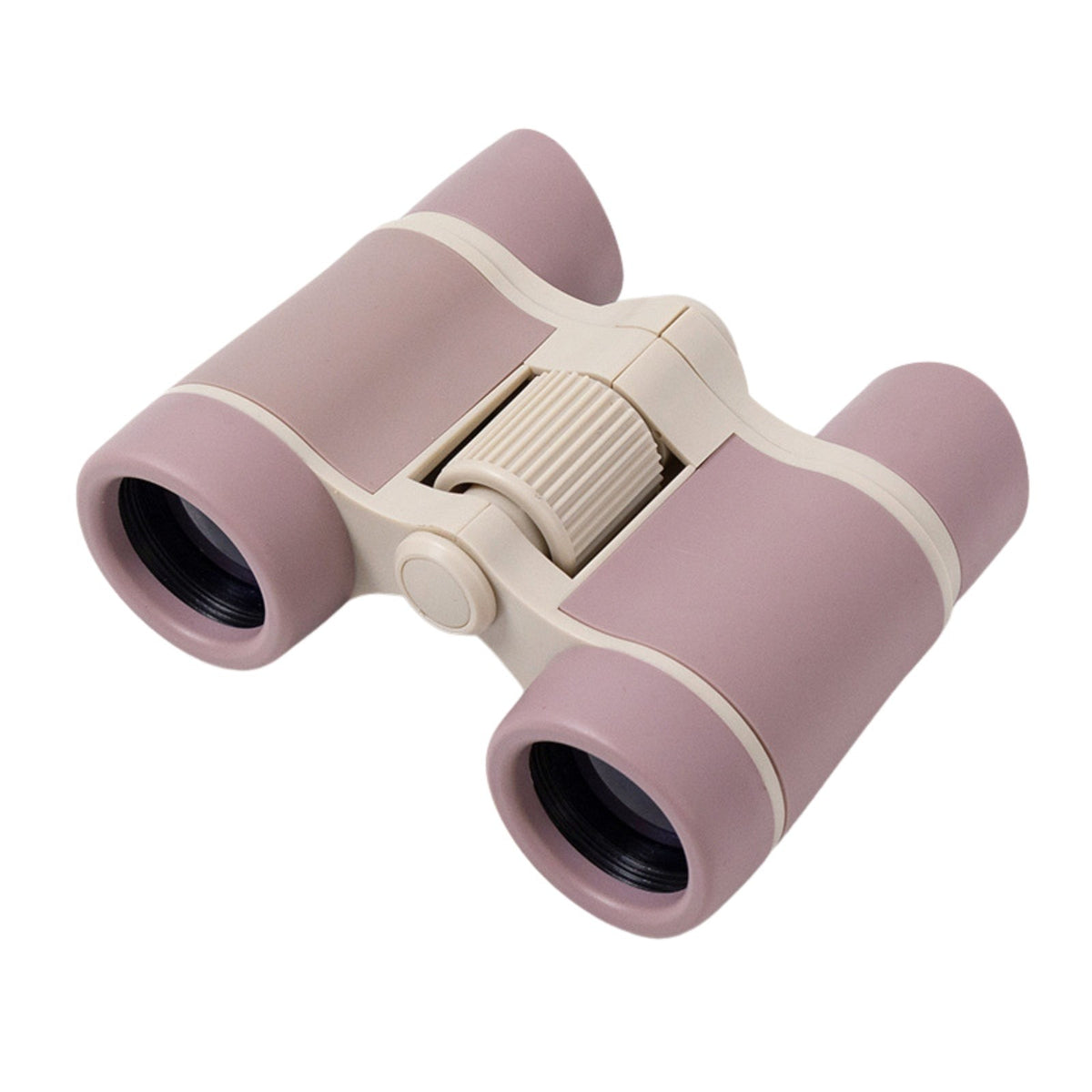Kids Hiking Binoculars – Compact Lightweight Nature Optics - Pale Pink