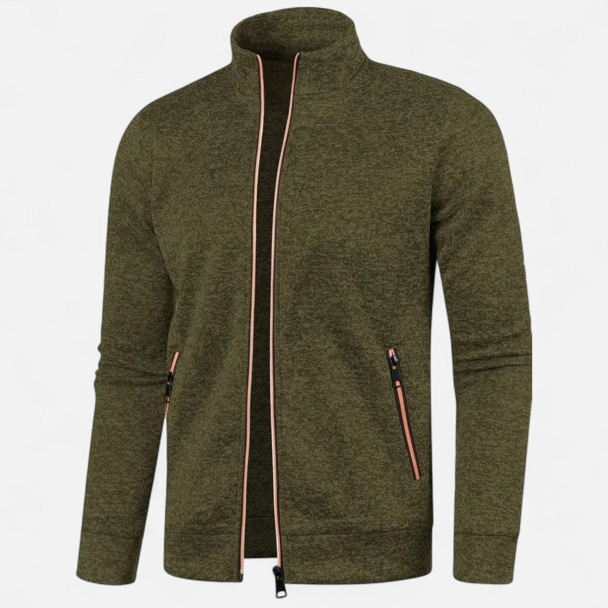 Knitted Cardigan – Full-Zip Soft-Stretch Outdoor Layer