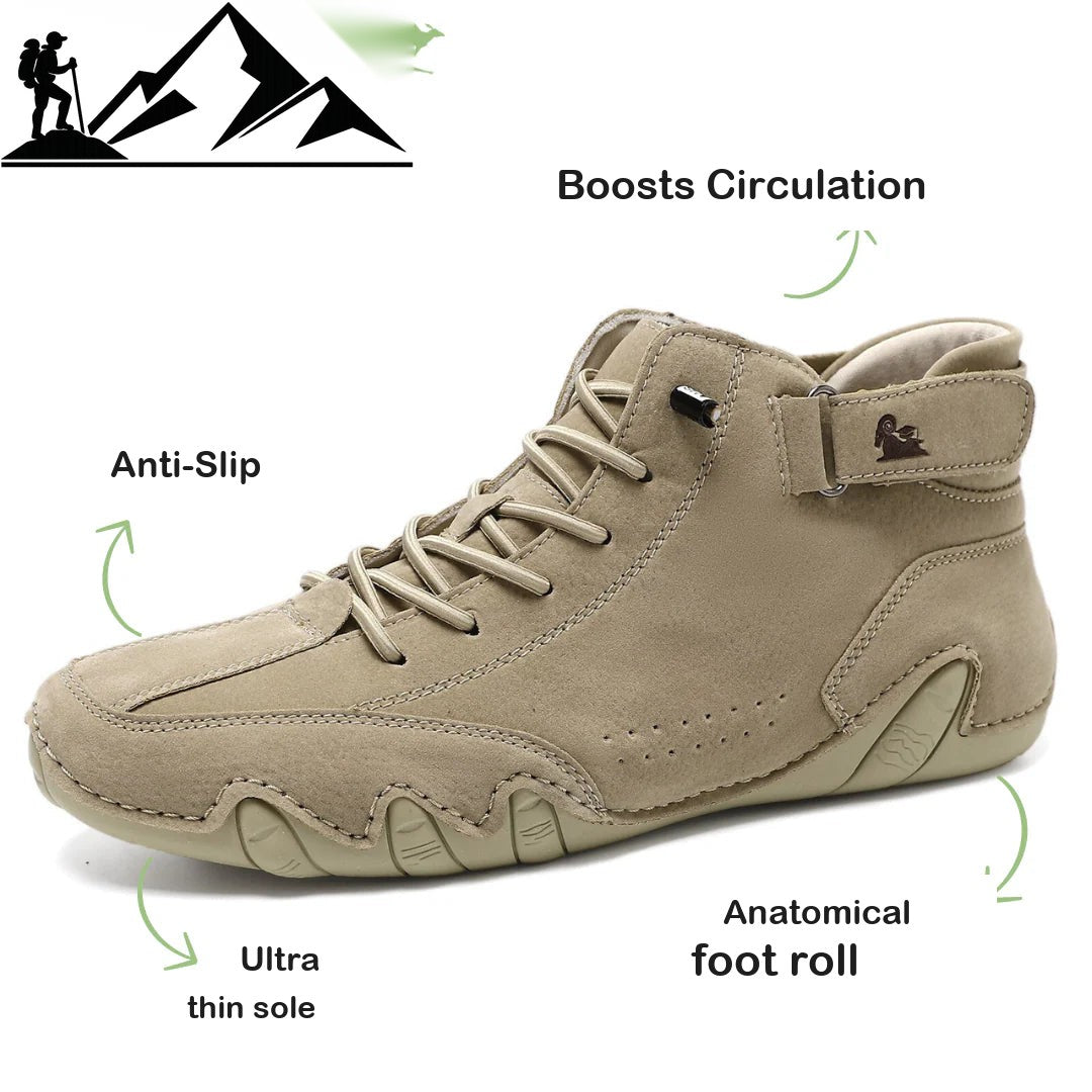 Men's Barefoot Shoes – Waterproof Wide Toe Box Minimalist Sneakers