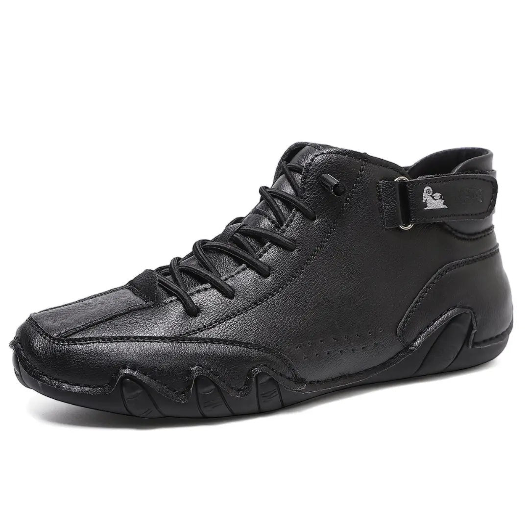 Men's Barefoot Shoes – Waterproof Wide Toe Box Minimalist Sneakers - Black